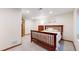 Basement bedroom with neutral walls, carpeted floors, and natural wood trim at 2364 Autumn Ridge Blvd, Lafayette, CO 80026