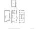 Full layout with basement, first, and second-floor plans for a comprehensive view of the home's design at 12133 Bannock Cir # D, Westminster, CO 80234