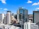 Stunning high-rise view featuring the Hyatt Regency among the skyscrapers at 891 14Th St # 3410, Denver, CO 80202