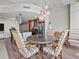 Chic dining area with modern light fixtures and an open floor plan at 891 14Th St # 3410, Denver, CO 80202