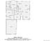 Floor plan layout of the house, showcasing the room placement, including bedrooms, living area, and garage at 23808 E Bellewood Dr, Aurora, CO 80016