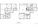 Detailed floor plan showcasing layout, dimensions, and room placements for both levels of the home at 741 Green Mountain Dr, Erie, CO 80516