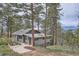 Charming home nestled among the trees, featuring a quaint exterior and serene natural surroundings at 513 Mt Blue Sky Rd, Golden, CO 80401