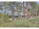 Secluded home surrounded by lush greenery, offering privacy and a tranquil setting amidst nature at 513 Mt Blue Sky Rd, Golden, CO 80401