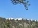 Breathtaking mountain view featuring snow-capped peaks, lush green trees, and clear blue skies at 513 Mt Blue Sky Rd, Golden, CO 80401