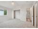 Large bedroom featuring neutral walls, carpet floors and an open closet at 6337 W 68Th Pl, Arvada, CO 80003