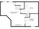 Basement floor plan features a recreation room, utility room, and bedroom/office space at 2899 Emporia Ct, Denver, CO 80238