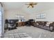 Bonus room featuring plush carpet, vaulted ceiling, and natural lighting at 375 Longspur Dr, Brighton, CO 80601