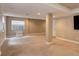 Spacious finished basement with carpeting, recessed lighting, and ample natural light from multiple windows at 3070 Redhaven Way, Highlands Ranch, CO 80126