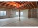 Unfinished basement with concrete walls and floors offering potential for customization at 5480 Craftsman Dr, Parker, CO 80134