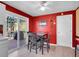 Cozy dining area with a table and chairs, and a sliding door that leads to a deck at 13133 Regulus Dr, Lone Tree, CO 80124