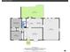 Floorplan displays layout of rooms including kitchen, living room, bedrooms, bath, dining, and garage at 13133 Regulus Dr, Lone Tree, CO 80124