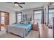 Inviting main bedroom with picturesque views, creating a serene and calming atmosphere for relaxation at 6839 Estes Dr, Arvada, CO 80004
