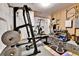 Home gym featuring a nautilus workout system, free weights, and protective flooring at 1195 Melting Snow Way, Castle Rock, CO 80109