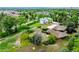 High-angle landscape shot featuring homes surrounded by verdant trees and greenery at 1961 S Xenia Ct, Denver, CO 80231