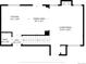 First floor plan showcasing living room, dining area, kitchen, and bathroom at 9905 Aftonwood St, Highlands Ranch, CO 80126