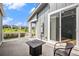 Relaxing outdoor space with a fire pit and neighborhood views at 14284 W 88Th Dr # B, Arvada, CO 80005