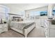 Comfortable main bedroom with ample natural light, neutral decor, and carpet flooring at 7414 E 158Th Pl, Thornton, CO 80602