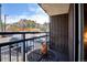 Cozy balcony with outdoor seating overlooking city views, perfect for relaxation and enjoying the scenery at 830 N Sherman St # 205, Denver, CO 80203