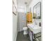 Modern bathroom featuring contemporary fixtures and design at 3329 N High St, Denver, CO 80205