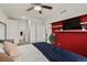 Primary bedroom with closet space and ensuite bathroom at 4100 Albion St # 424, Denver, CO 80216
