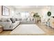 Bright living room with a large sectional sofa, area rug, and natural light, creating a cozy and inviting space at 320 Marshall Mews, Superior, CO 80027
