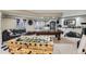 Finished basement features a foosball table and pool table at 815 Concho Ct, Castle Rock, CO 80104