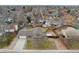 Aerial view of a ranch style home with a large backyard and detached shed at 327 S 29Th Ave, Brighton, CO 80601