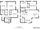 Detailed floor plan showcasing layout of bedrooms, bathrooms, living spaces, kitchen, and storage on floors one and two at 4441 Elm Ct, Denver, CO 80211