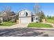 Charming two-story home with fresh green lawn and well-maintained landscaping at 2905 E Yarrow Cir, Superior, CO 80027