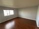 A view of the neighborhood from inside the living room at 4505 Everett St, Wheat Ridge, CO 80033