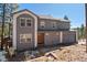 Well-maintained home with attached garage and a charming front entrance at 6904 Sprucedale Pkwy, Evergreen, CO 80439