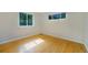 Bedroom with hardwood floors, natural light, and neutral paint at 291 Magnolia St, Denver, CO 80220