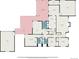 Detailed floor plan showcasing layout with kitchen, bedrooms, living room, dining area, and garage at 291 Magnolia St, Denver, CO 80220