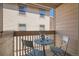 Cozy balcony seating area perfect for outdoor enjoyment at 701 Harlan St # E59, Lakewood, CO 80214