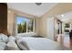 Bedroom showcasing bright, natural light and ample space at 150 Blue Spruce Ct, Highlands Ranch, CO 80126