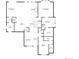 Detailed floor plan of the home highlighting room dimensions and layout of the main living areas at 9060 Ferncrest St, Firestone, CO 80504