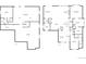 Floor plans showcasing layout, dimensions, and relationships between rooms on both floors at 9060 Ferncrest St, Firestone, CO 80504
