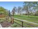 Picturesque backyard view with a wooden fence, lush lawn, and mature trees, creating a serene outdoor space at 10963 Bryant St, Westminster, CO 80234