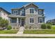 Charming two-story home with stone accents, landscaped front yard and covered entry at 11902 Norfolk Ct, Commerce City, CO 80022