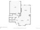 First floor plan showing the living room, kitchen, dining room and garage at 11902 Norfolk Ct, Commerce City, CO 80022