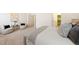 Bedroom featuring two stylish chairs, side table and plenty of space at 443 Garfield St, Denver, CO 80206