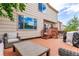 Home exterior showing a deck area off the back of the house at 3186 W Indian Summer Ln, Castle Rock, CO 80109