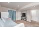 Cozy finished basement featuring carpet and a television set at 3186 W Indian Summer Ln, Castle Rock, CO 80109