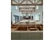 Large kitchen under construction with high ceilings and exposed beams at 28450 E 159Th Ave, Brighton, CO 80603