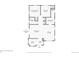 Floor plan of the main floor showing the layout of the living areas and bedrooms at 6795 W 29Th Ave, Wheat Ridge, CO 80214