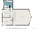 Second floor blueprint shows bedrooms, bathroom and open to below space at 533 Tenderfoot Dr, Larkspur, CO 80118
