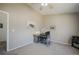 Office featuring a desk and a scenic view through a large window at 114 Vale St, Palmer Lake, CO 80133