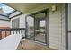 Relaxing balcony space with sliding glass door and a view at 2727 Folsom St # 303, Boulder, CO 80304