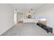 Open floor plan with living room flowing into the kitchen, ideal for modern living at 2727 Folsom St # 303, Boulder, CO 80304